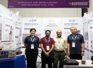 AIP Instrument showcased Advanced motor testing solutions at Automation Expo 2026 India.