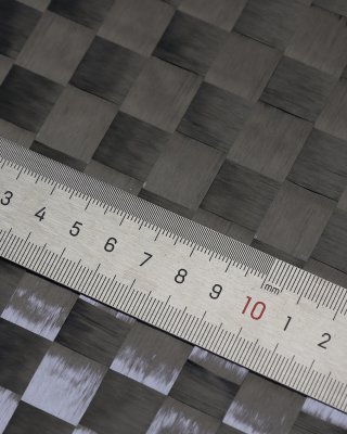 High Strength 80g 20MM  Spread Tow Carbon Fiber Fabric 