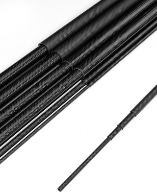 Telescopic Light Weight Carbon Fiber Round Tube/Pipe/Pole Telescopic tube
