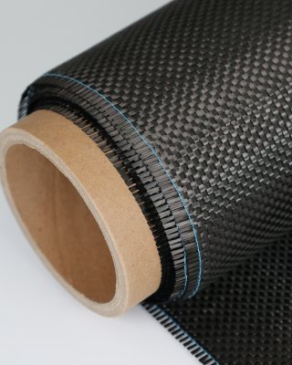 High Strength Carbon Fiber Fabric 6k 320g customize weave