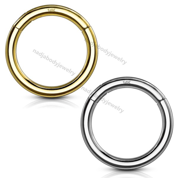 Hinged Segment Ring 14kt Solid Gold