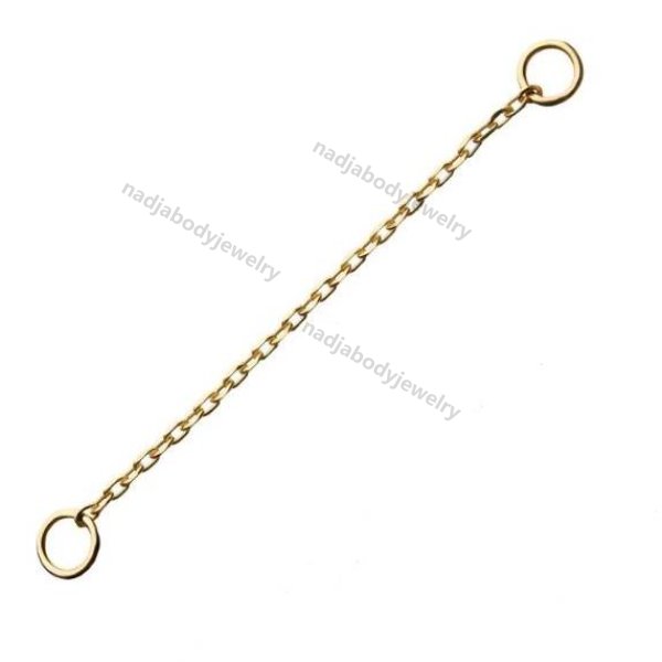 14K Gold Rolo Chain