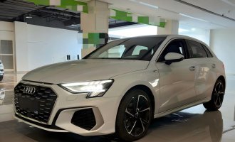 Audi A3  White  2022 Sportback 35 TFSI  Sporty style
