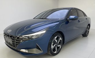 2022 Hyundai Elantra, 1.5L, CVT, LUX trim