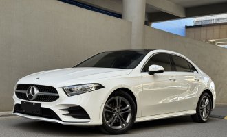 2022 Mercedes-Benz A 180L, a sporty sedan