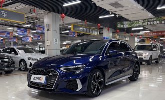 2022 Audi A3 35TFSI Sportback, blue, stylish and sporty