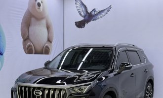 GAC Trumpchi GS4 PLUS, black, 2021 model year, 270T, automatic version "Star River"