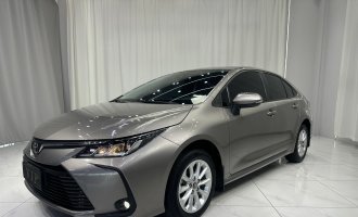 Toyota Corolla, gray 2021 model, 1.2T S-CVT, Elite PLUS version 