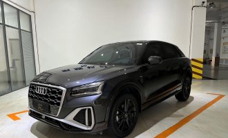 Audi Q2L, black color, 2022 model year, 35 TFSI, dynamic version