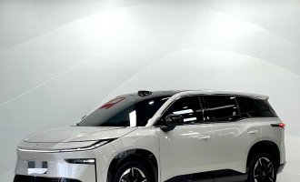 Toyota BZ 3X, white color, 2025 model, 520 Pro version with laser rangefinder  