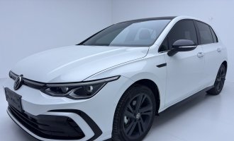 Volkswagen Golf, white color, 2023 model, 280TSI DSG R-Line Lite  