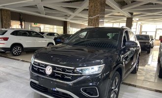 2023 model of Volkswagen TAYRON, black color, 1.4T 280TSI two-wheel drive luxury PLUS advanced edition  