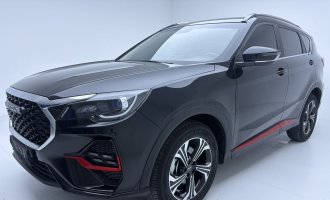 JETOUR X70, black color, 2023 model year, 1.5T DCT, "PRO Excellence" version, 5 seats  