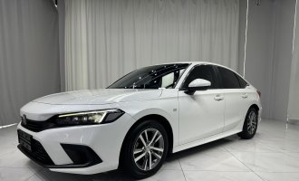Honda Civic, white color, 2022 model year, 180TURBO CVT, Shangqing version  