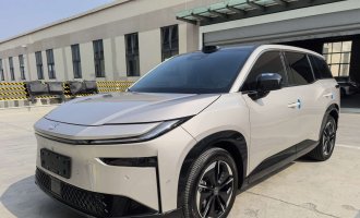 Toyota Bz 3X 2025, gray color, version with LiDAR 520Pro  