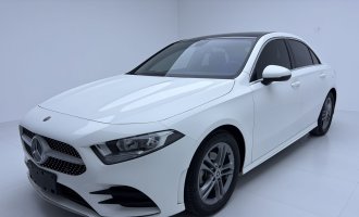 Mercedes-Benz Class A, white, 2022 model, A 180 L Sport Sedan  