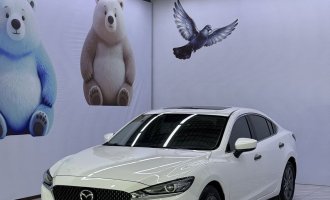 Mazda Atenza, white color, 2021 model, 2.0L, Blue Sky Luxury Edition  