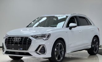 2022 Audi Q3, White, 35 TFSI, Sporty Dynamic Type (360 Panoramic Camera + Seat Heating + Factory Ambient Lighting)