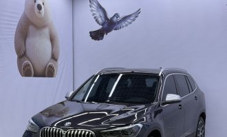 BMW X1, Black, 2022 model, sDrive20Li, stylish variant  