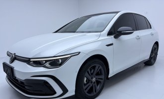 Volkswagen Golf, White, 2021 Model, 280TSI DSG R-Line 