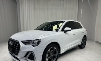 Audi Q3, white color, 2023 model year, 35 TFSI, stylish and dynamic variant (1.4T)  