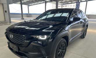 Mazda CX-50, black color, 2023 model, "Anxin" version, 2.0-liter engine  