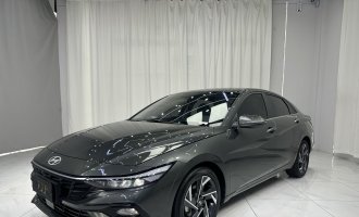 Hyundai Elantra Grey 2023 model 1.5L CVT GLX Premium Edition 
