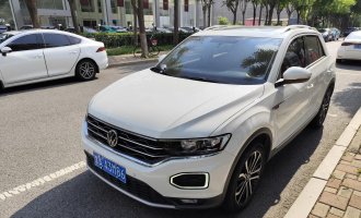 Volkswagen T-ROC, white, 2022 model year, 280TSI DSG front-wheel drive Comfort Plus  