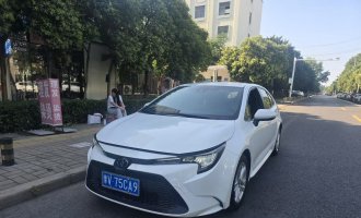 Toyota Levin, white, 2022 model year, TNGA 1.5L CVT Leading Edition