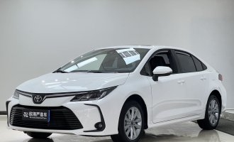Toyota Corolla 2023, white, 1.2T, premium version (leather seats + seat heating) 