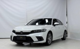 Honda Civic, white, 2022 model year, 180TURBO CVT, Shangqing version  
