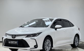 2023 model Corolla, white, 1.2T, Elite Edition (leather seats + seat heating) 