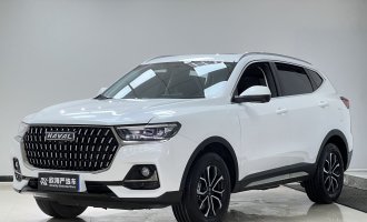 Haval H6 2023, white, national style, 1.5T, automatic city version (seat heating) 