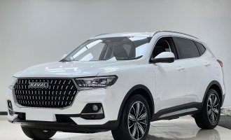 Haval H6 2023, white, national style, 1.5T, automatic version Champion 