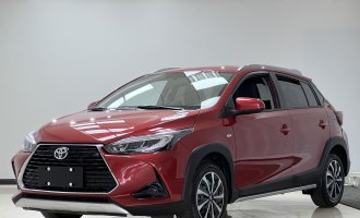 YARiS L, 2022 model, red color, YARiS X 1.5L CVT Leading PLUS Edition (leather seats + seat heating)  