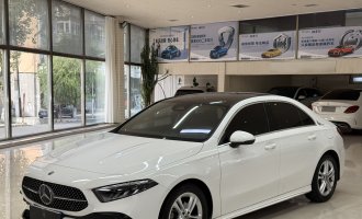 Mercedes A-Class, white color, 2023 model, A180 L  