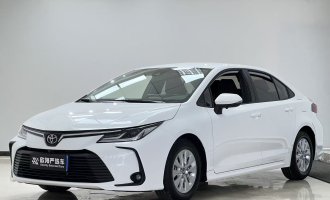 2022 model Corolla, white, TNGA 1.5L CVT Pioneer Edition (360 panoramic camera + seat heating + leather seats)