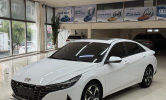  Hyundai Elantra White 2022 model 1.5L CVT LUX Supreme Edition  