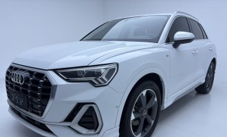Audi Q3, white color, 2023 model year, 35 TFSI, stylish and dynamic variant (1.4T) 