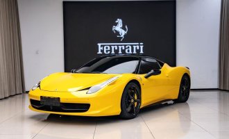 Ferrari 458 (Imported) 2012 Model 458 Italia 4.5 China Limited Edition Automatic Transmission
