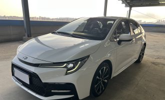 Toyota LEVIN White 2022 model 185T CVT Sport Edition, Euro VI 