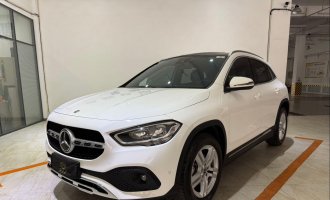 Mercedes-Benz GLA, white, 2022 model, GLA 180  