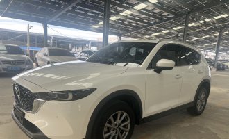 Mazda CX-5, white color, 2022 model year, 2.0L, automatic transmission, two-wheel drive, "Chijia" model  