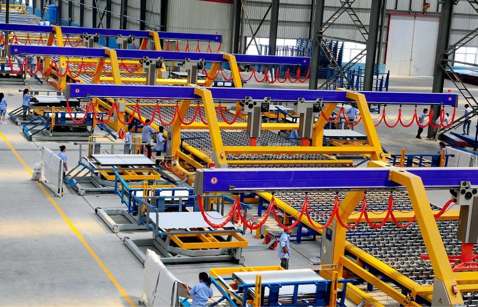 700 tons of float glass production line 01