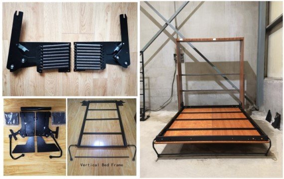  Cama plegable con paneles