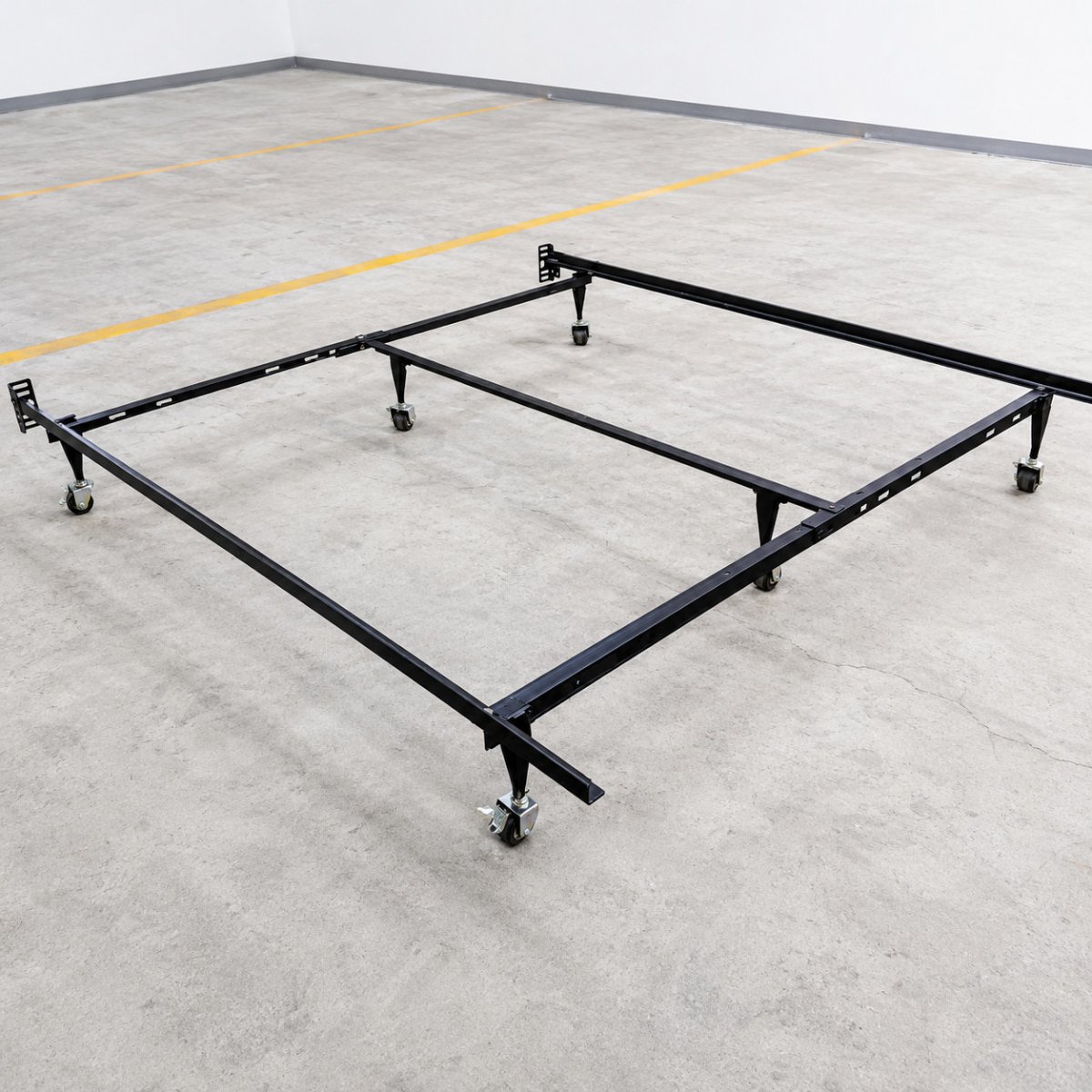 estructura de cama de metal ajustable