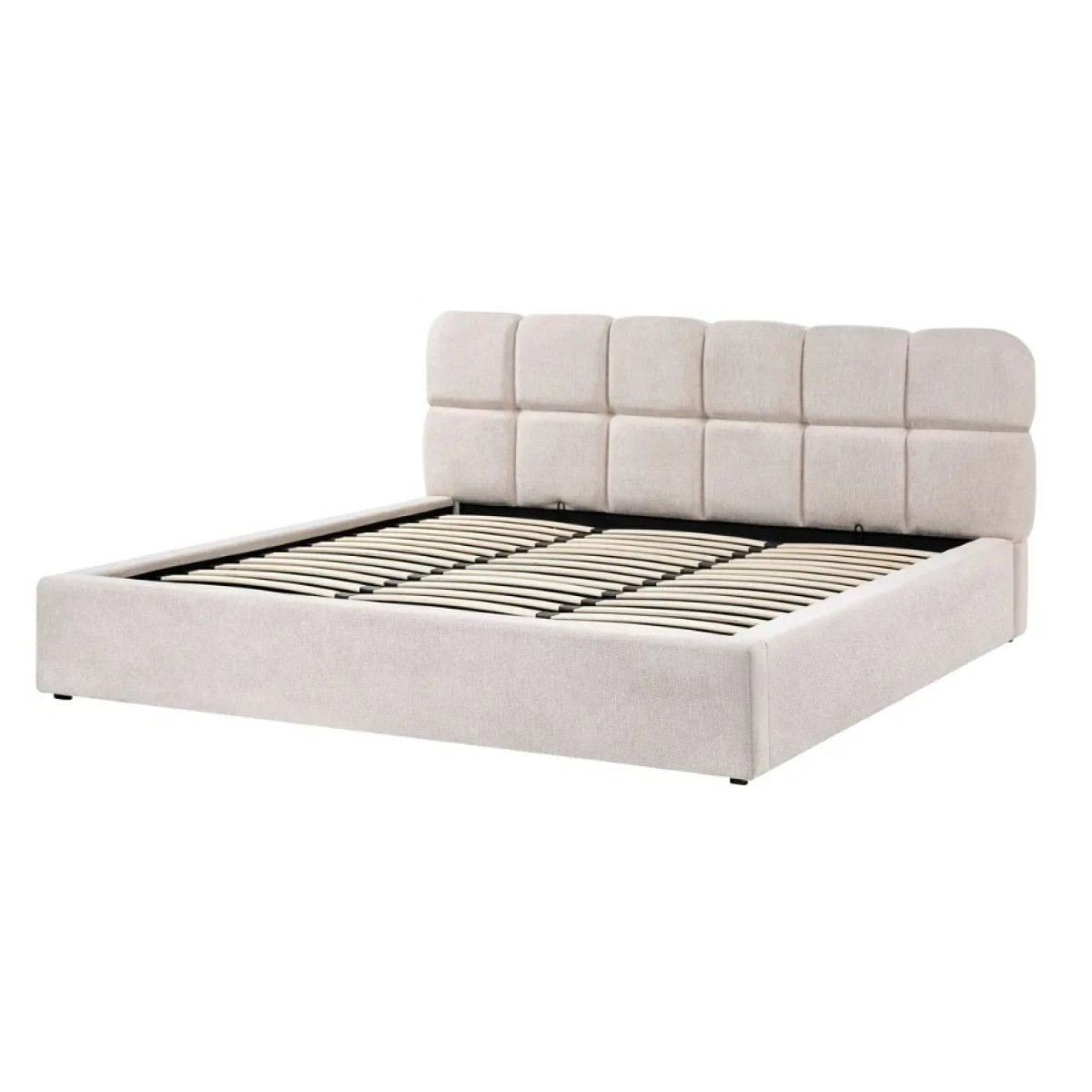Cama abatible con amplio espacio de almacenamiento