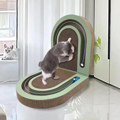 Green Folding Cat Scratching Board