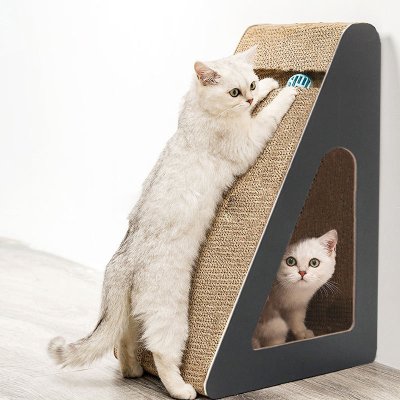 Right Triangle Cat Scratching Board