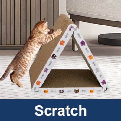 Spliced Cat Scratching Board
